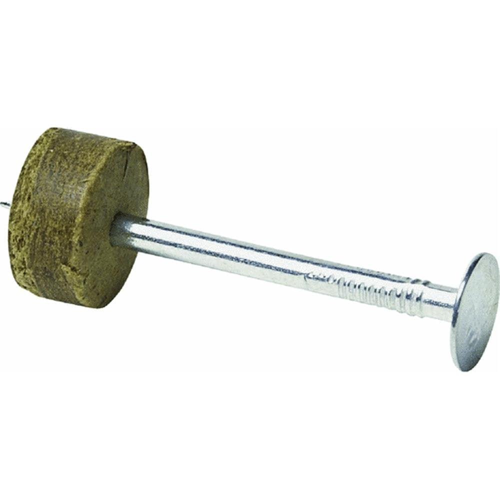 Grip-Rite 112SMFUR5 Electro-Galvanized Bright Steel Furring Nails | Stucco Mesh Attachment