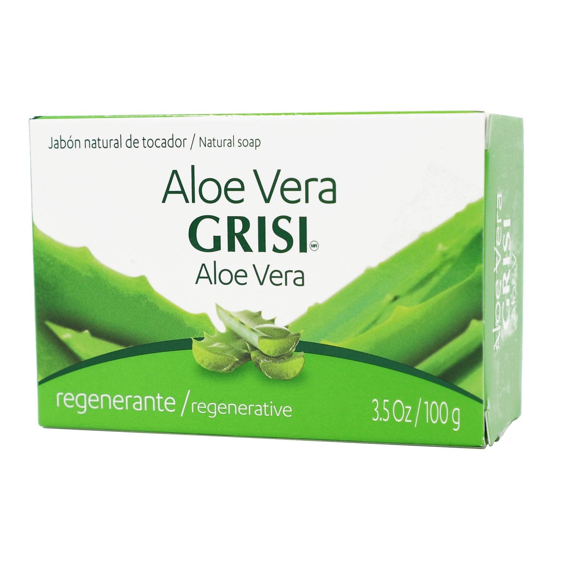 Grisi Aloe Vera Soap 6-Pack – Moisturizing Bar with Humederm