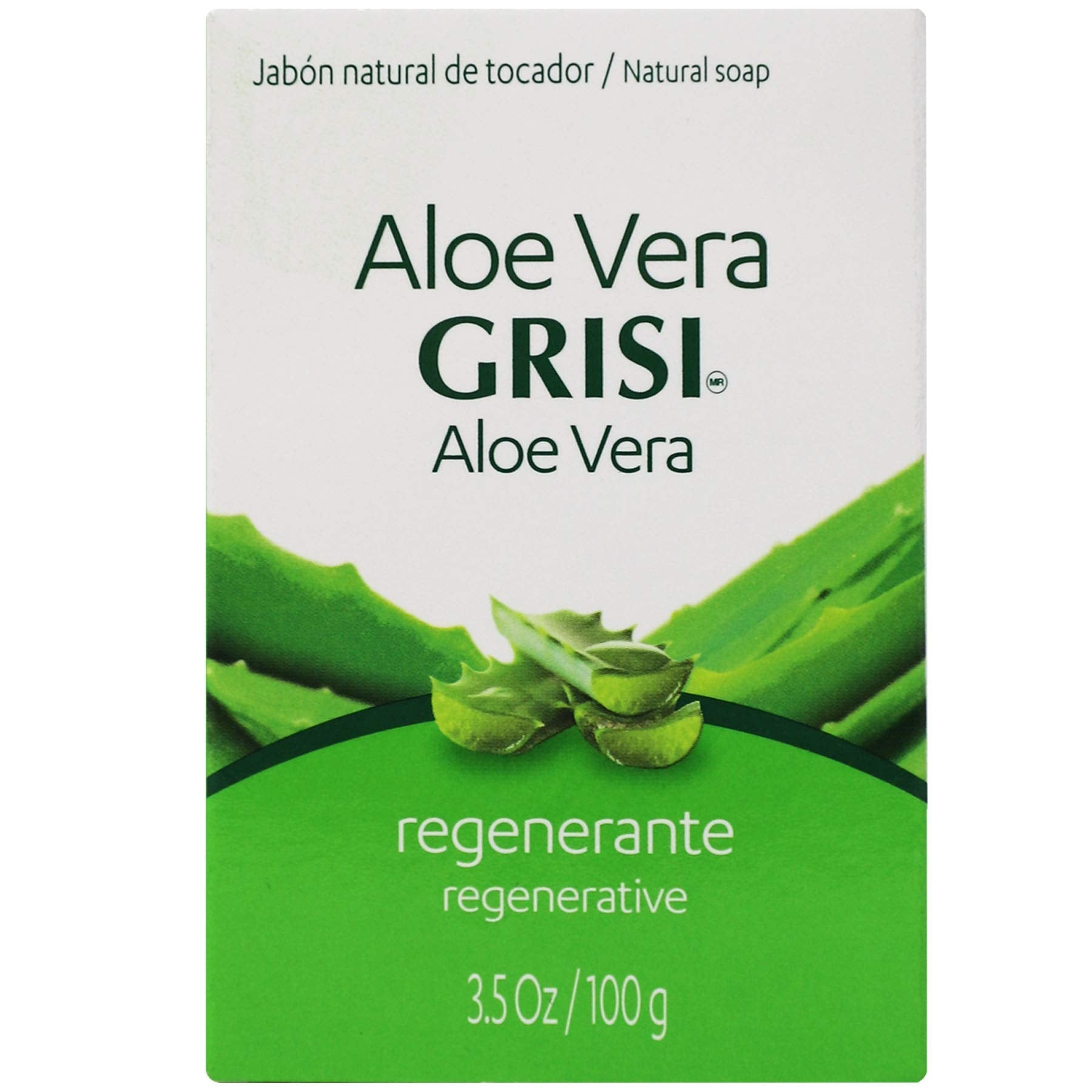Grisi Aloe Vera Soap 6-Pack – Moisturizing Bar with Humederm