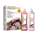 GROEI Onion Biotin Shampoo and Hair Treatment Set with Rosemary Extract – Strengthening and Moisturizing Hair Care (248ml x 2)