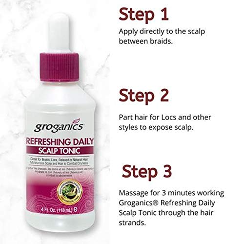 Groganics Refreshing Daily Scalp Tonic – 4 fl oz