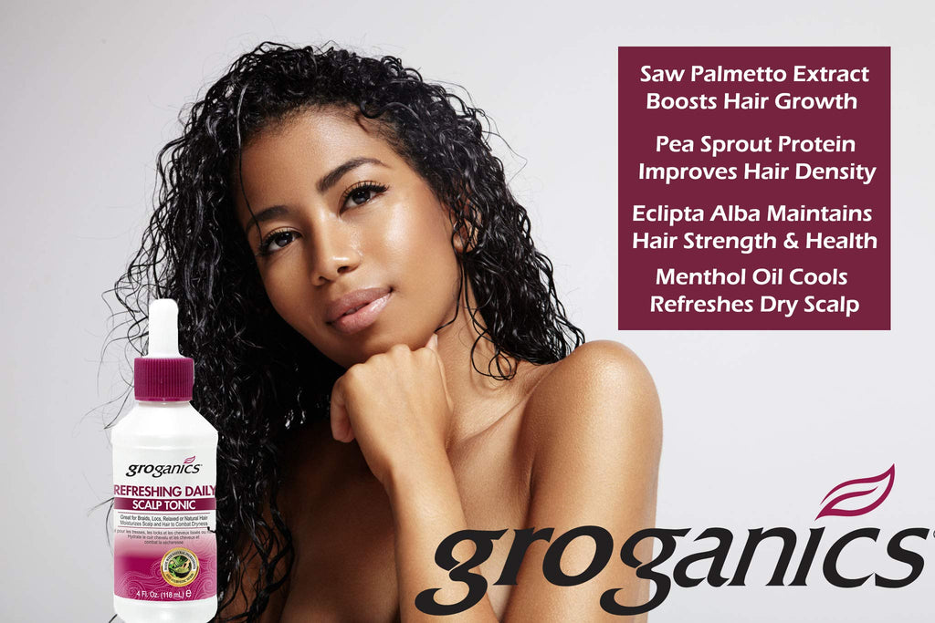Groganics Refreshing Daily Scalp Tonic – 4 fl oz