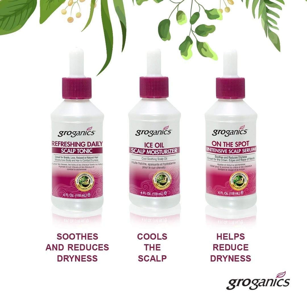 Groganics Refreshing Daily Scalp Tonic – 4 fl oz
