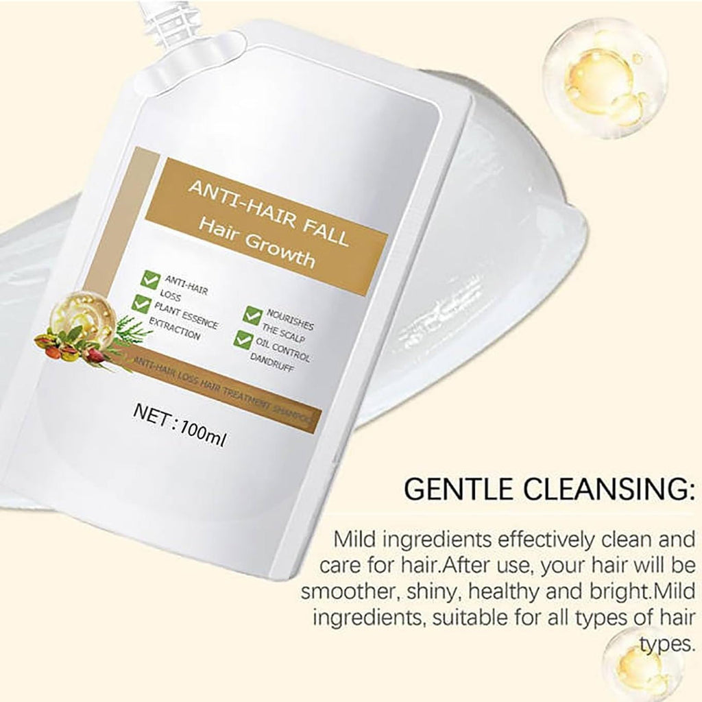 Grospe Anti-Hair Fall Shampoo | Nourishing Botanical Blend for All Hair Types – 3.52 oz