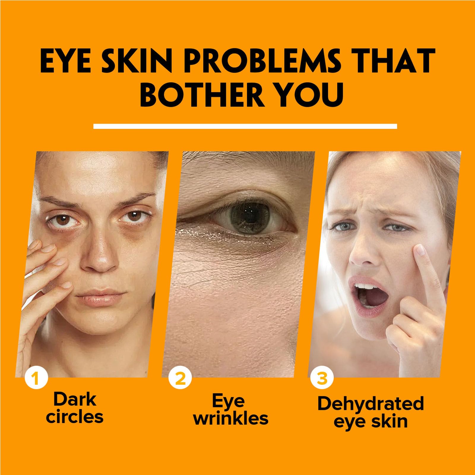 Grospe 2-Pack Turmeric Retinol Eye Stick | Hydrating Under-Eye Care for Dark Circles and Fine Lines