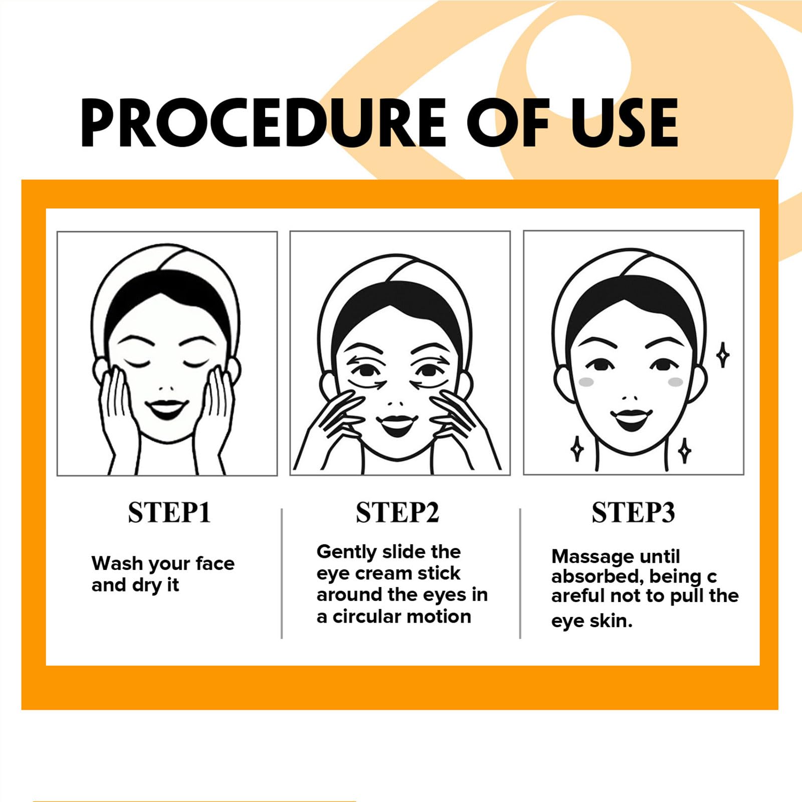 Grospe 2-Pack Turmeric Retinol Eye Stick | Hydrating Under-Eye Care for Dark Circles and Fine Lines
