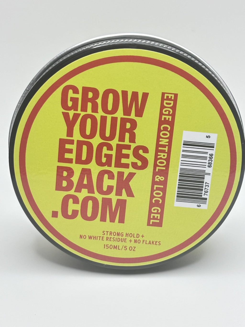 Grow Your Edges Back Edge Control & Loc Gel — 24H Hold, No Flakes, Moisturizing for All Hair & Locs