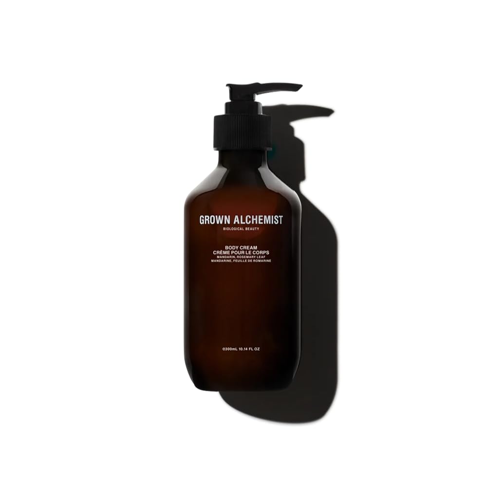 Grown Alchemist Body Cream – Mandarin & Rosemary Leaf 300ml | Nourishing Moisturizer