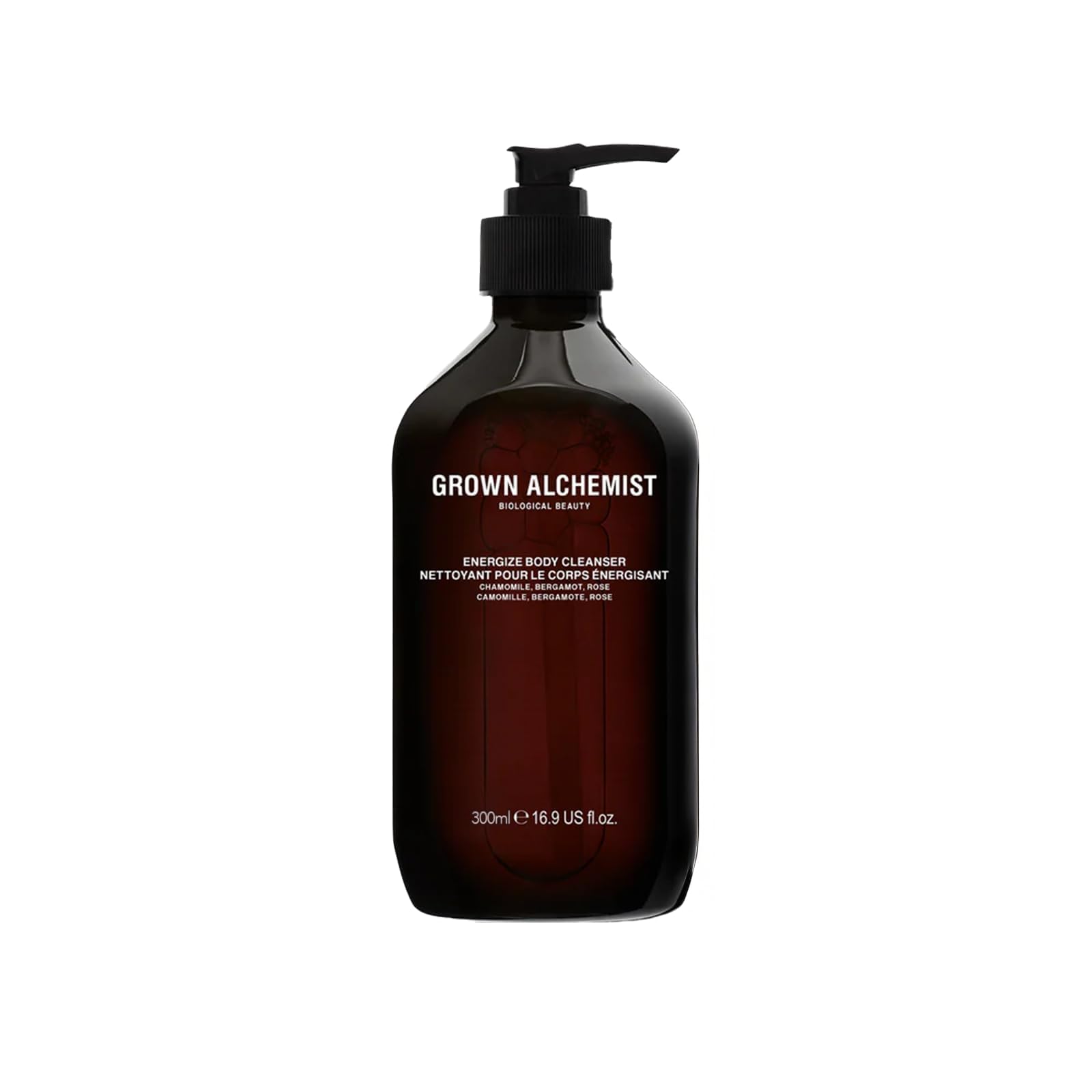 Grown Alchemist Energize Body Cleanser – Chamomile, Bergamot & Rose Hydrating Body Wash (300 ml)