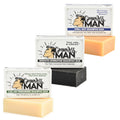 Grown Ass Man Co. Chill Dude 3-in-1 Shampoo Bar Bundle – All-Natural Grooming