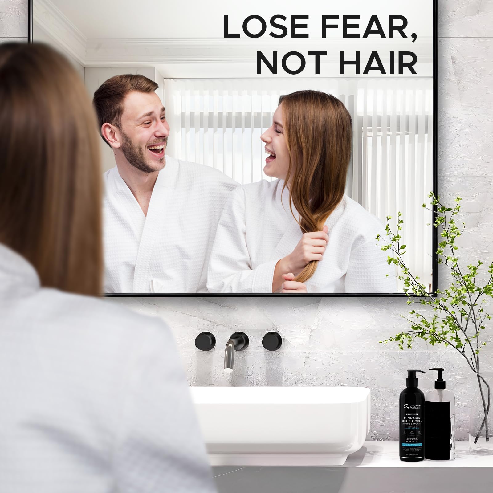 Growth Essence Twopack Thickening Hair Regrowth Shampoo – Minoxidil & Biotin