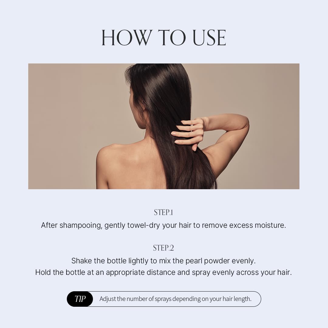GROWUS Damage Therapy No-Wash Treatment True Me | Korean Hair Care, Heat Protectant, Leave-In Hair Serum