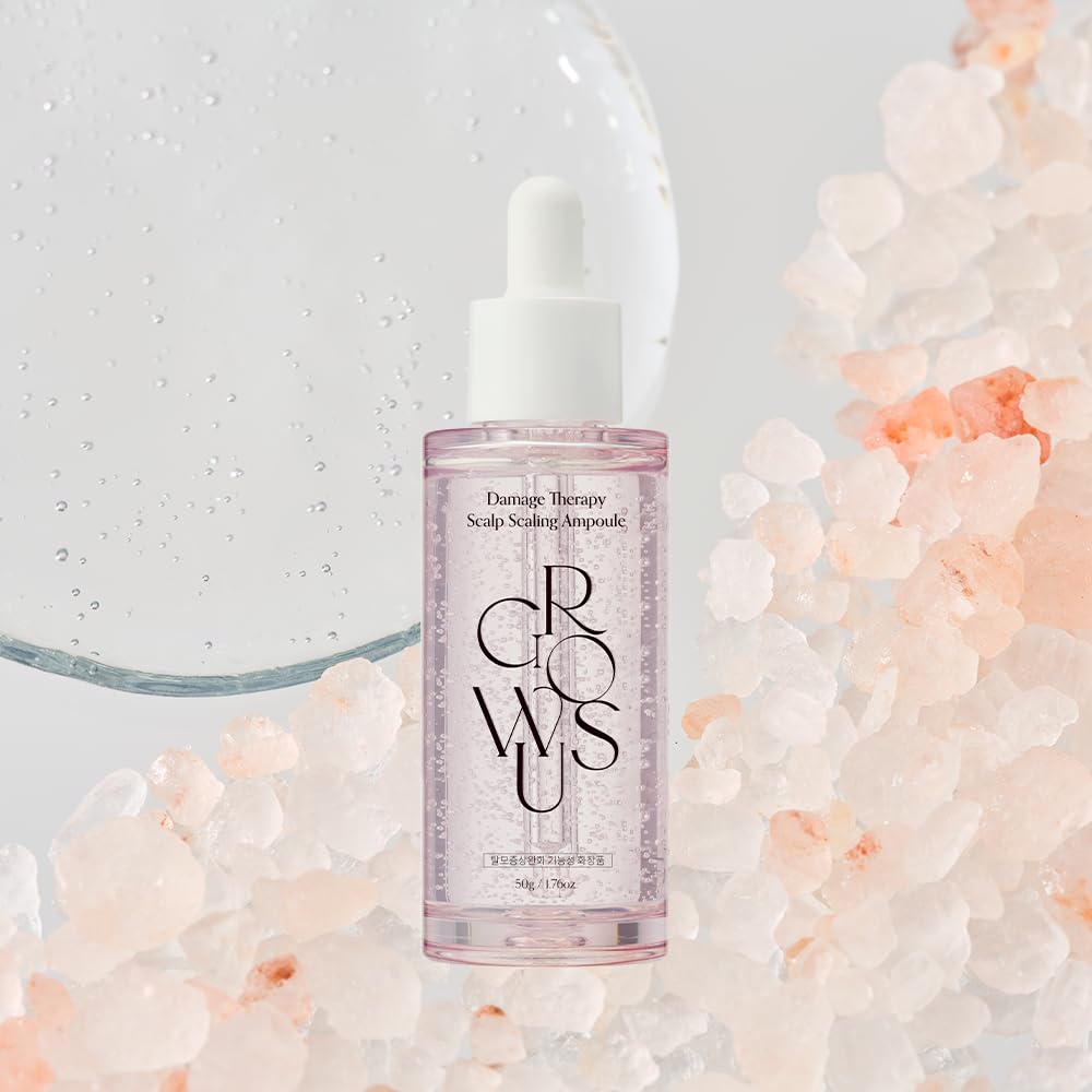 Growus Damage Therapy Scalp Ampoule – Protein & Seaweed Complex, Bulgarian Rose