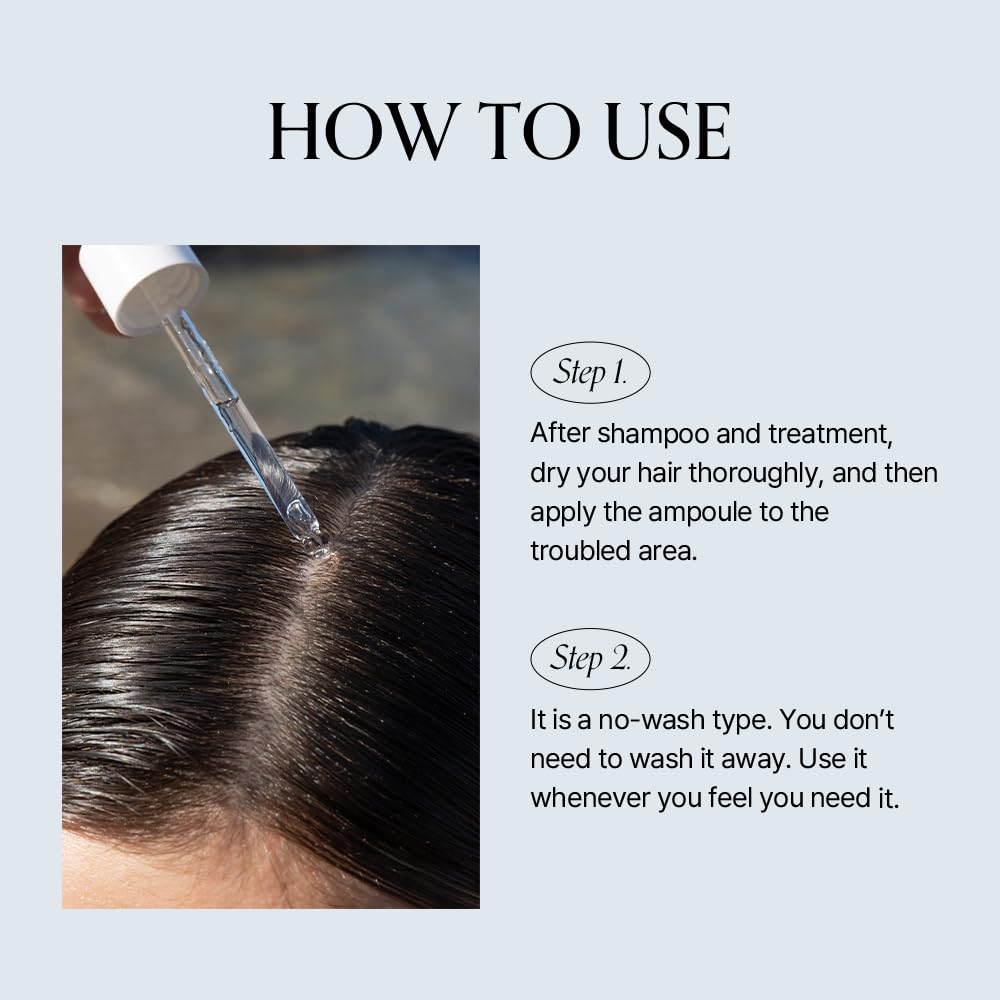 Growus Damage Therapy Scalp Ampoule – Protein & Seaweed Complex, Bulgarian Rose
