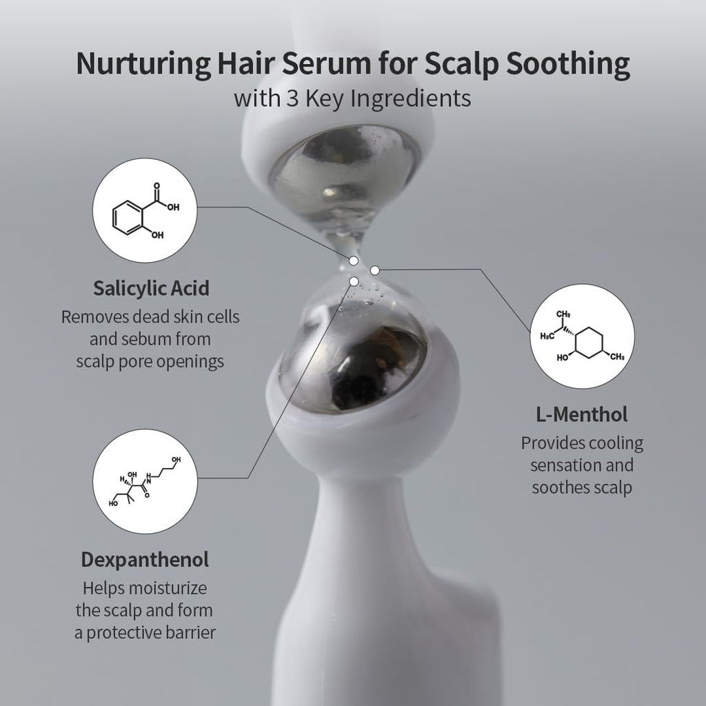 Growus Recover Therapy Booster Serum 15ml – Scalp Serum for Fuller Hair, Biotin & Sea Water