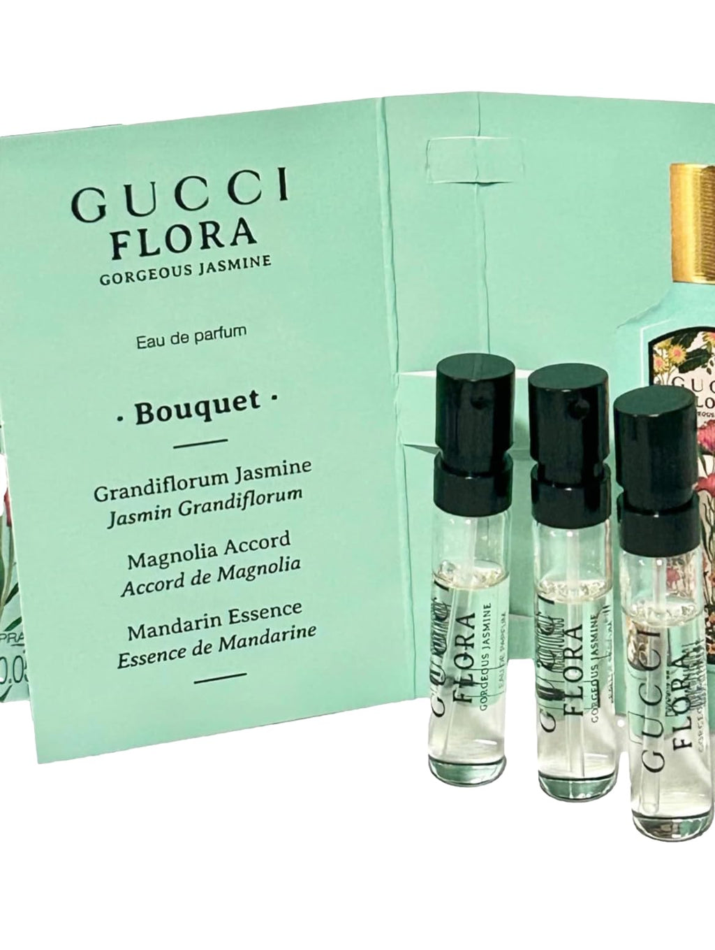 Gucci Flora Gorgeous Jasmine Mini Set – 3 x 1.5 ml EDP Sprays