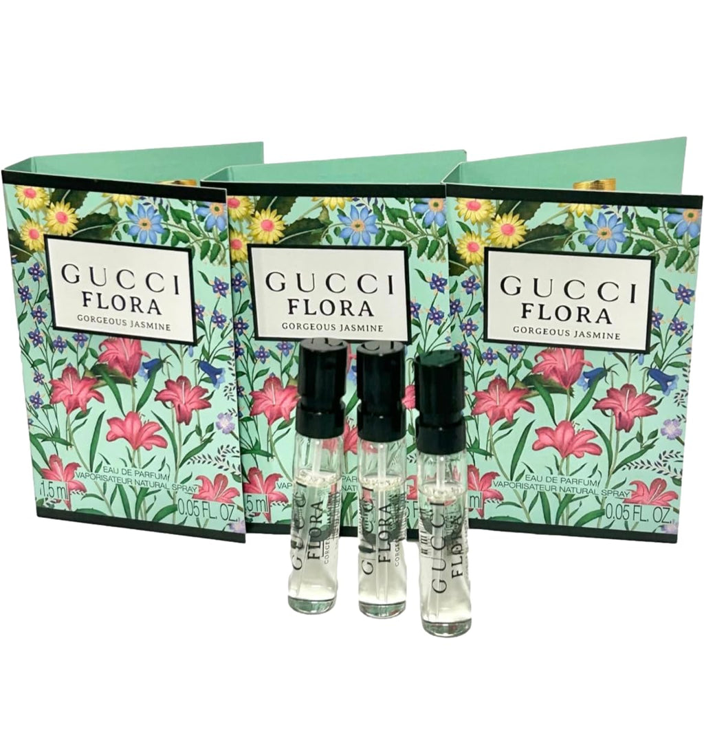 Gucci Flora Gorgeous Jasmine Mini Set – 3 x 1.5 ml EDP Sprays