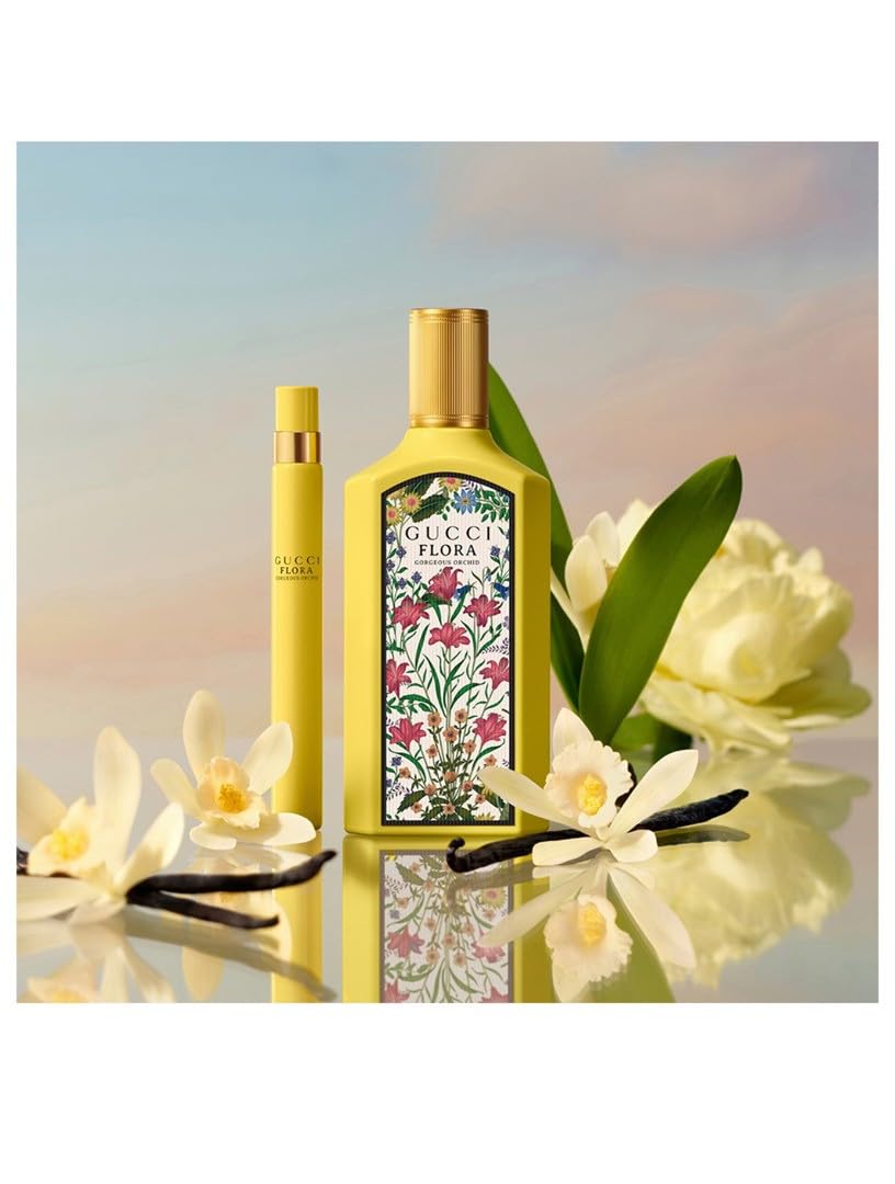 Gucci Flora Gorgeous Orchid Set – 1.7 oz EDP + 0.33 oz Travel Size for Women