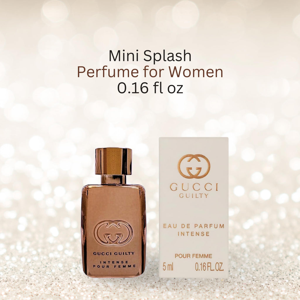 Gucci Guilty Intense Mini EDP Splash for Women – 0.16 Fl Oz Travel Size