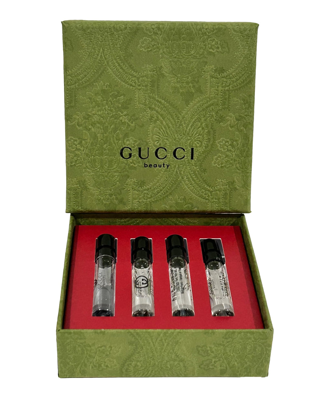 Gucci Guilty Sample Gift Set for Men – 4 x 1.5 ml Mini Sprays (EDT, EDP, Parfum)