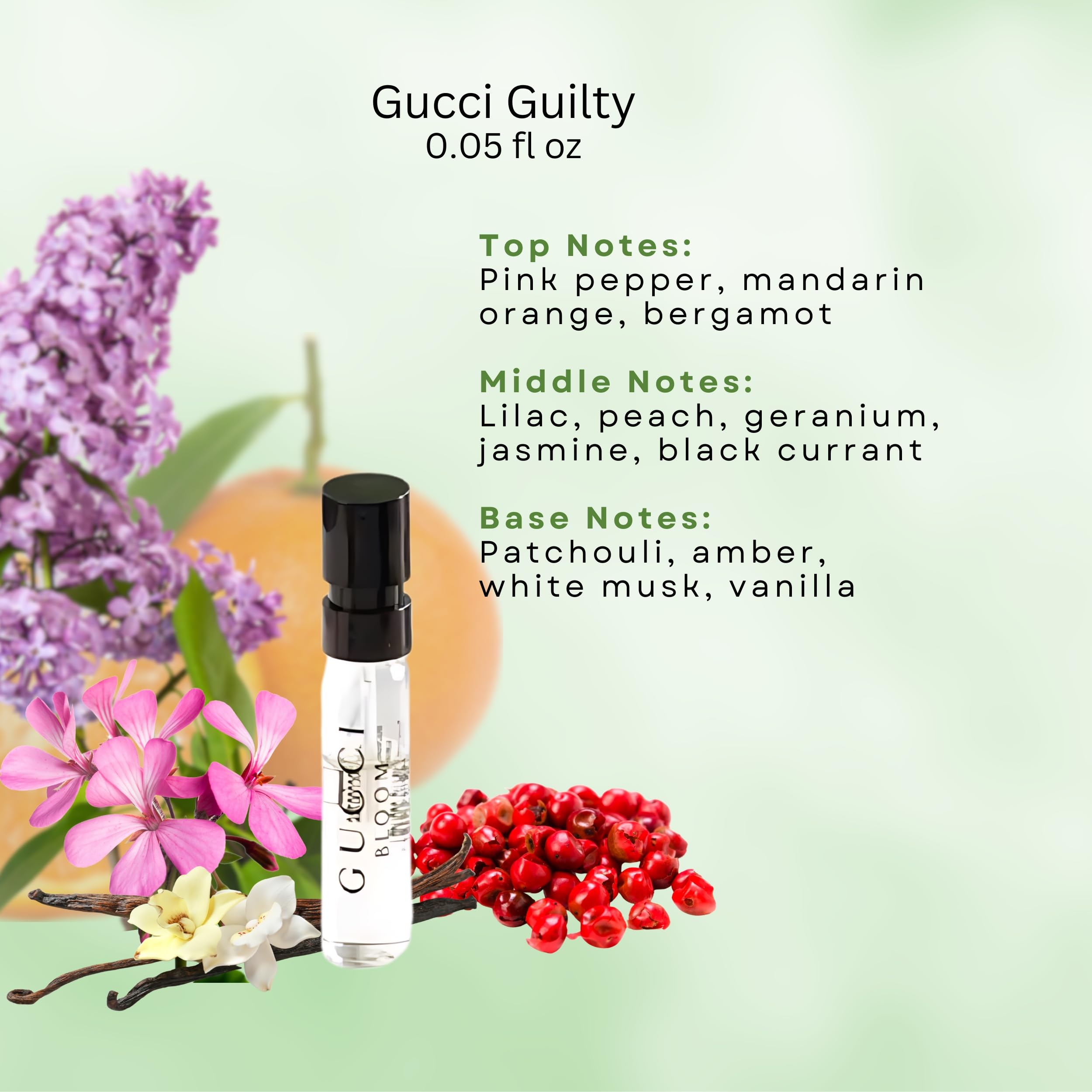 Gucci Women's Variety Fragrance Gift Set – 4 Mini EDP Sprays (0.05 oz each)