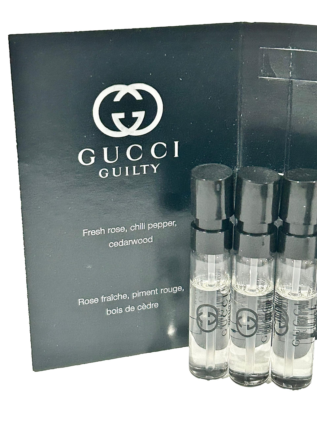 Gucci Guilty PARFUM Sample Set for Men – 3 x 1.5 ml Travel Sprays