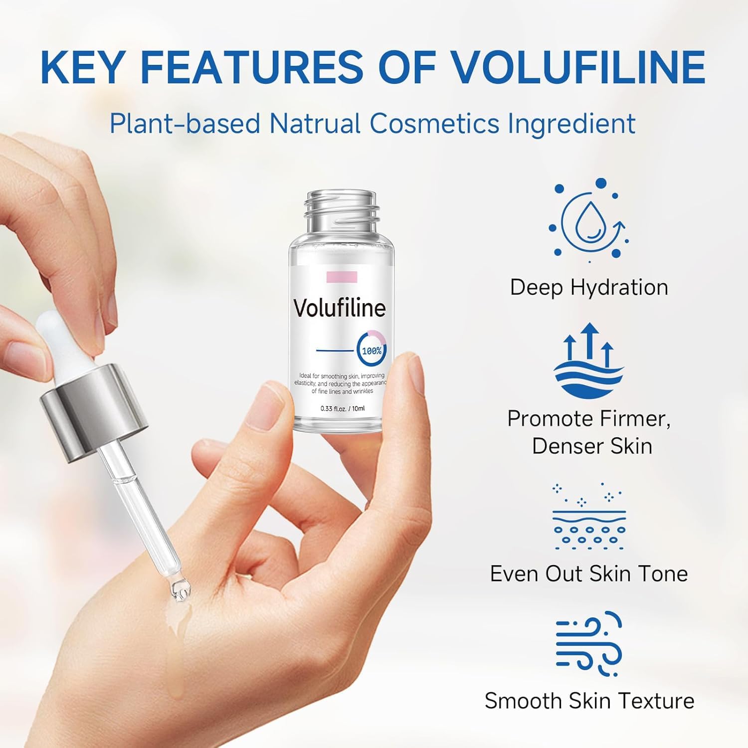 GUDE GUDE Volufiline Serum – 2x10ml Ampoules for Hydration, Elasticity & Under-Eye Use