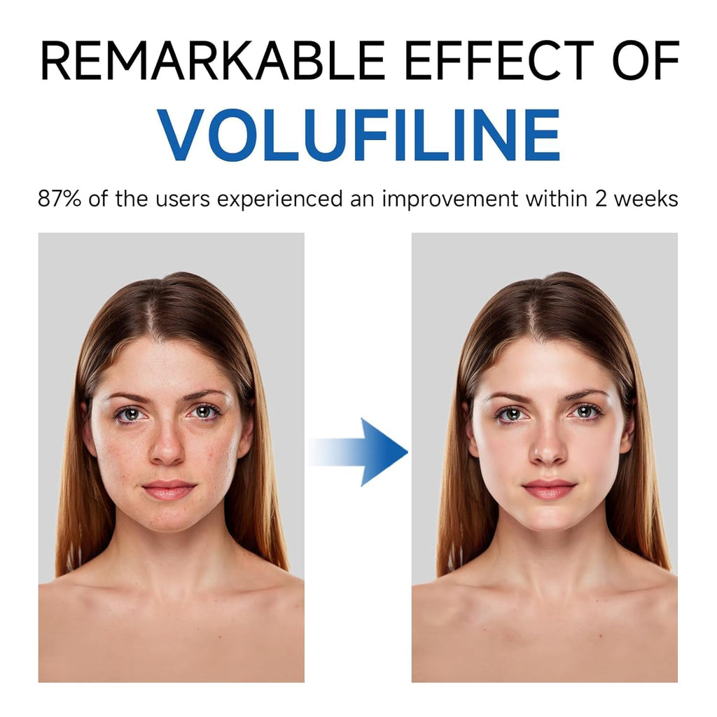 GUDE GUDE Volufiline Serum – 2x10ml Ampoules for Hydration, Elasticity & Under-Eye Use