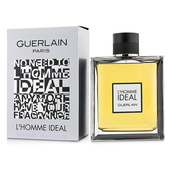 Guerlain L'homme Ideal Eau de Toilette for Men – 5 oz