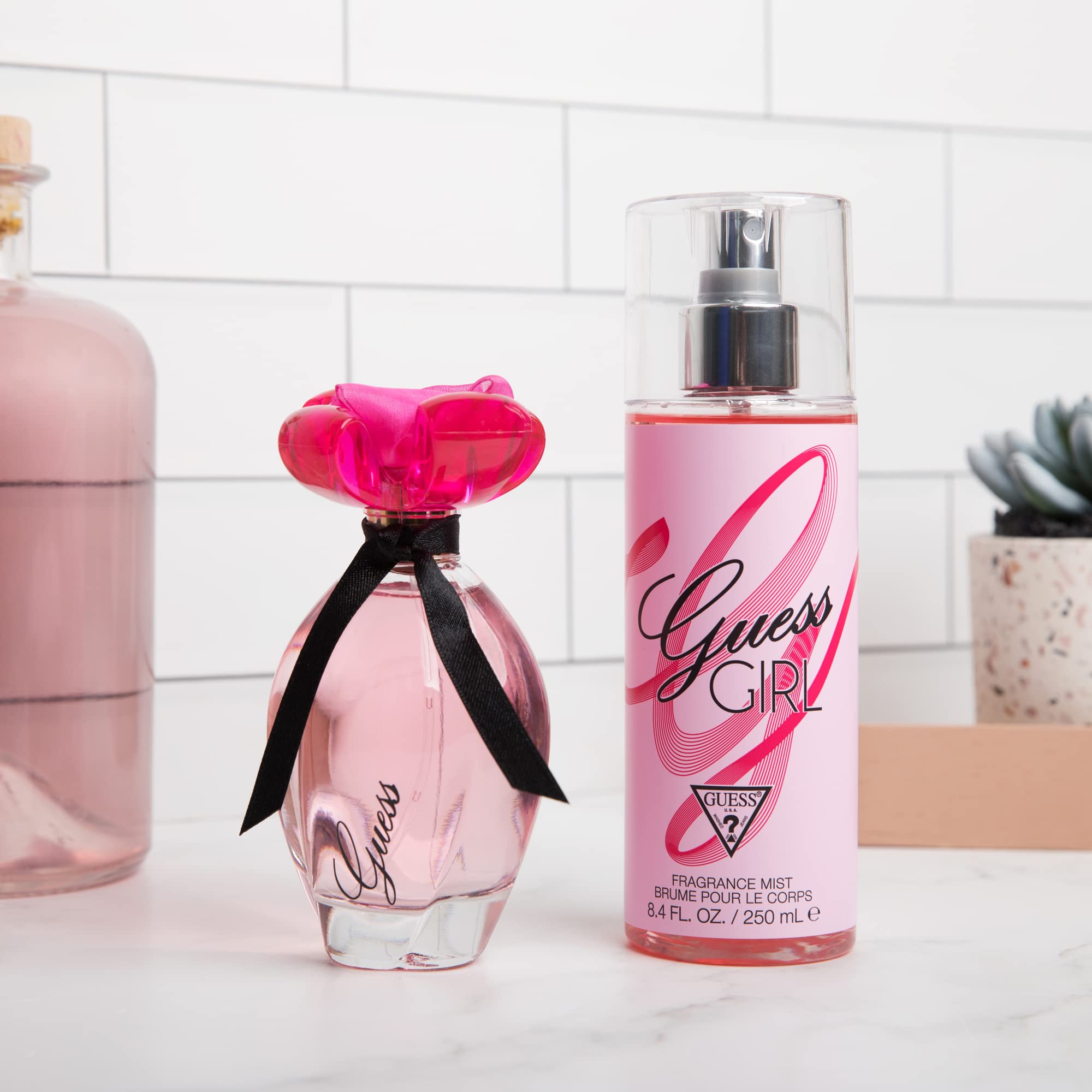 GUESS Girl Eau de Toilette, 1.7 Fl Oz – Floral-Fruity Scent for Women