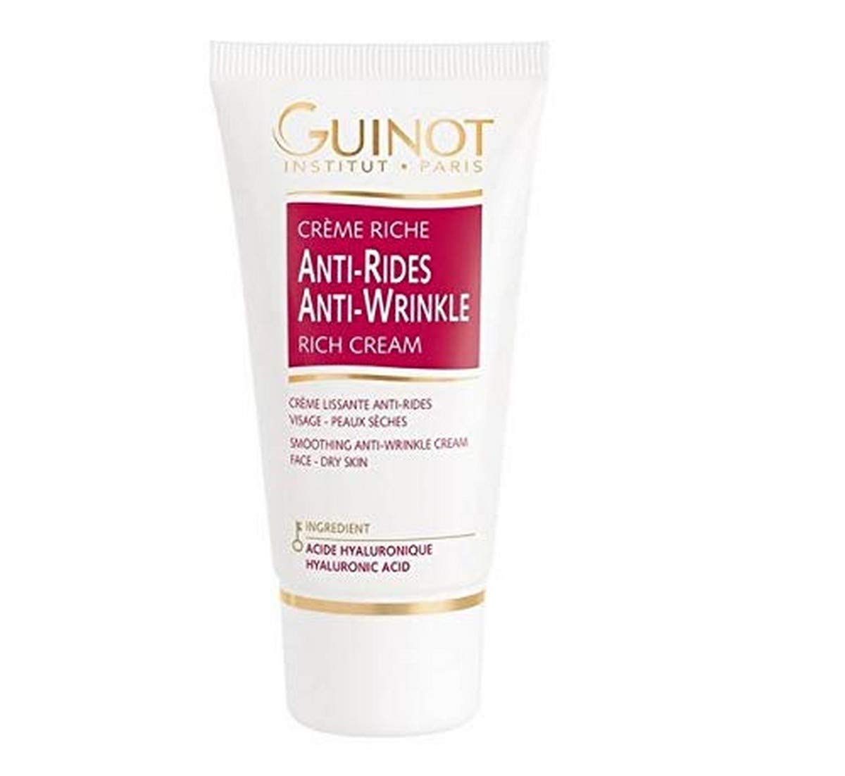 Guinot Creme Riche Vital Antirides 888 Facial Cream – Rich Hydration & Subtle Wrinkle Care, 1.7 oz