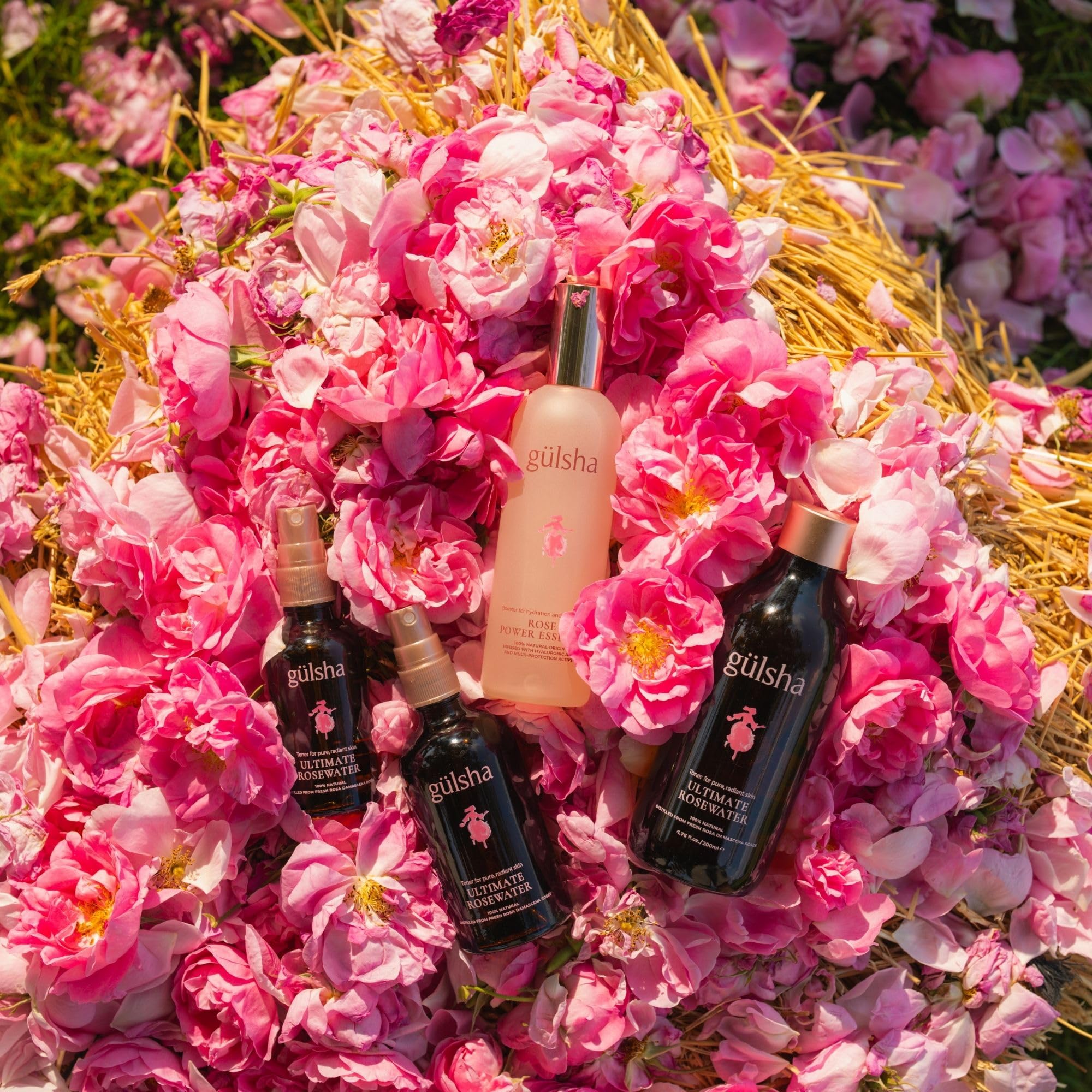 Gülsha Ultimate Rosewater – 100% Natural Rosa Damascena Flower Water for Radiant Skin