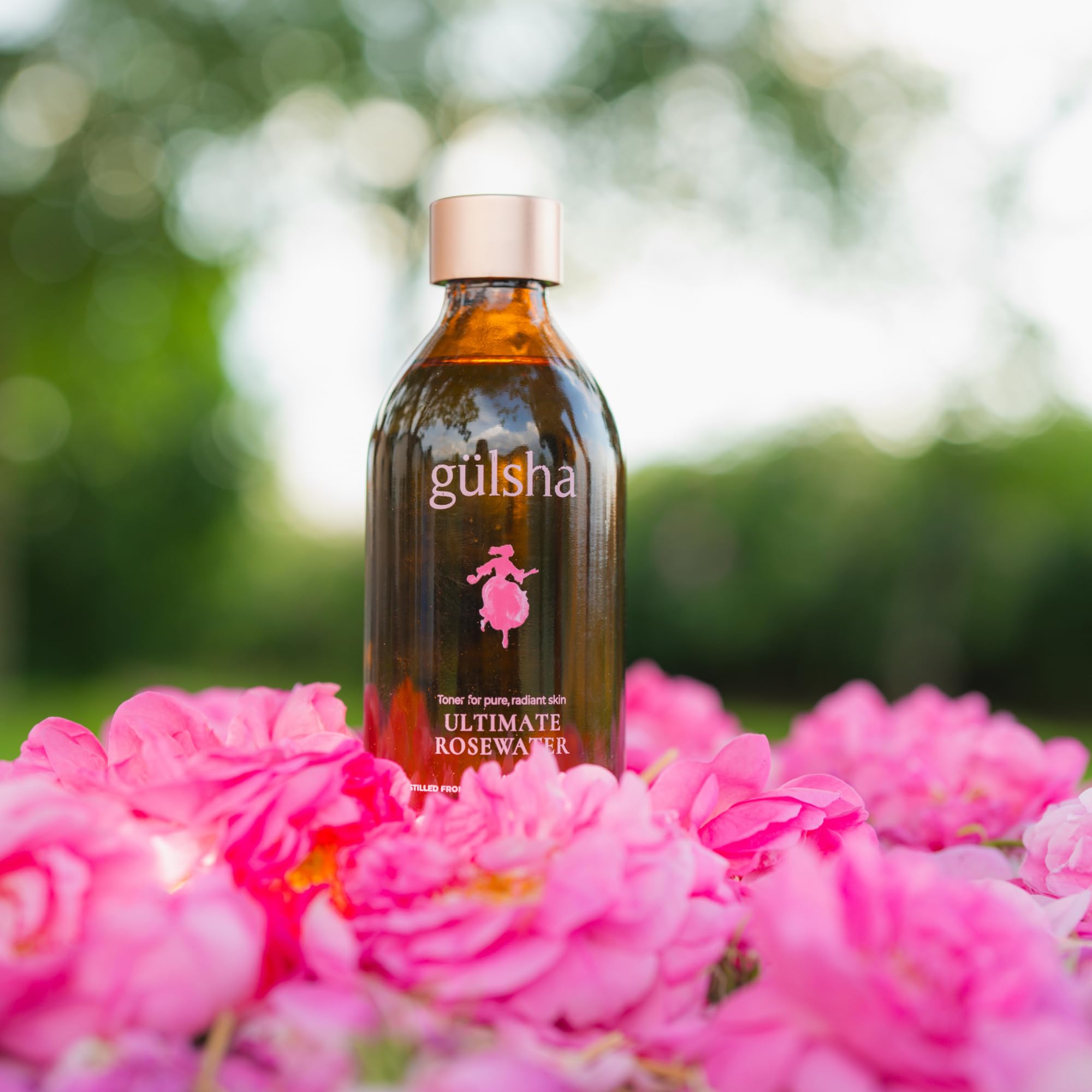 gülsha Ultimate Rosewater – 100% Natural Rosa Damascena Facial Mist, 250ml