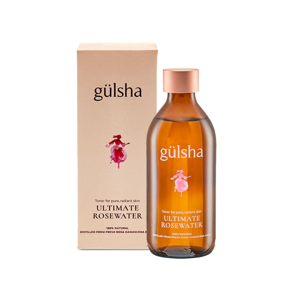 gülsha Ultimate Rosewater – 100% Natural Rosa Damascena Facial Mist, 250ml