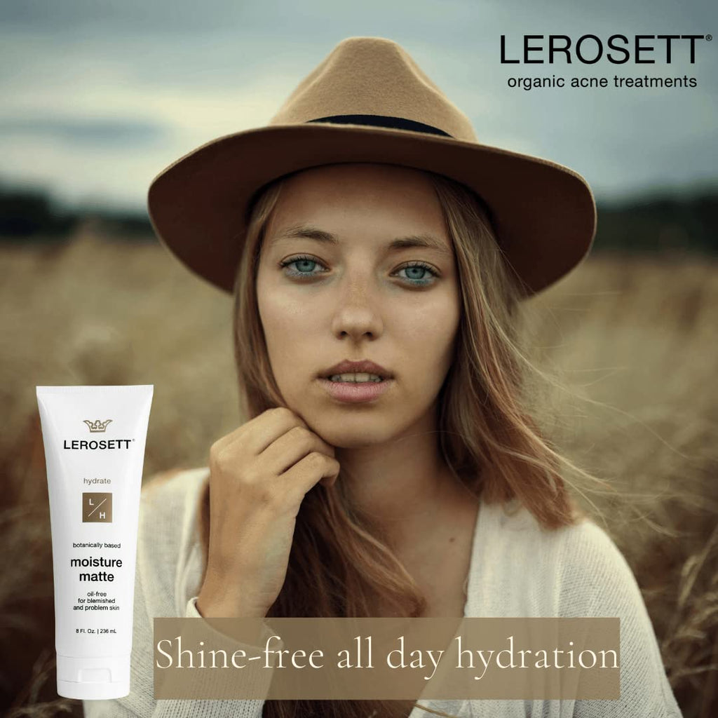 LEROSETT Acne Kit by Gunilla Of Sweden – Aloe & Clay Based, Vegan, All Skin Types