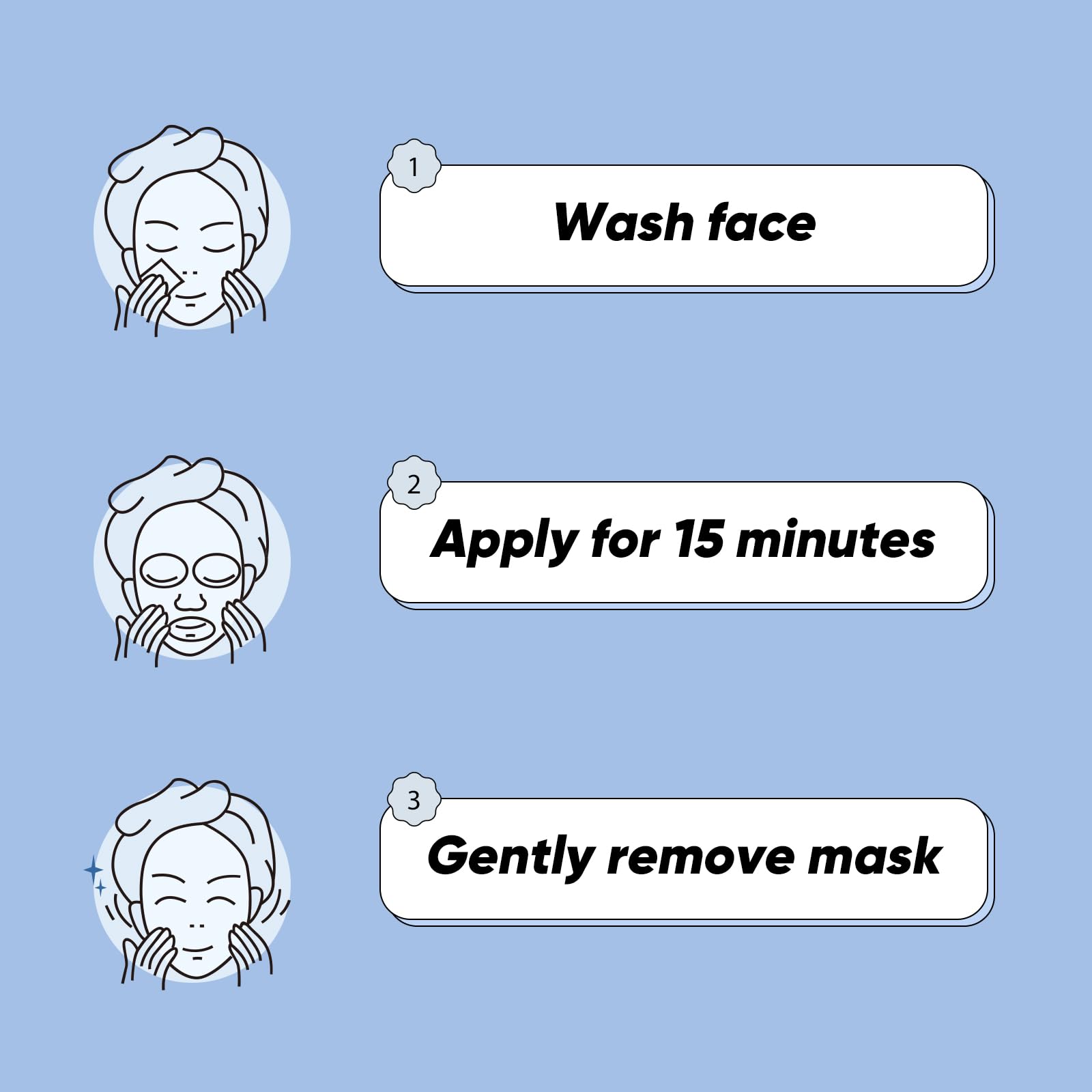 GUOYAOLIFU 24 Pack Serum Sheet Masks | Hydrating & Nourishing Facial Masks for All Skin Types
