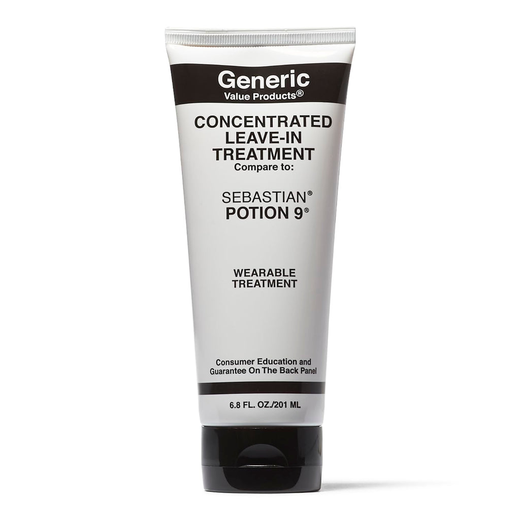 Generic Value Products Concentrated Leave-In Conditioner Treatment – Nourishes, Revitalizes, and Supports Damaged Hair (6.8 oz)