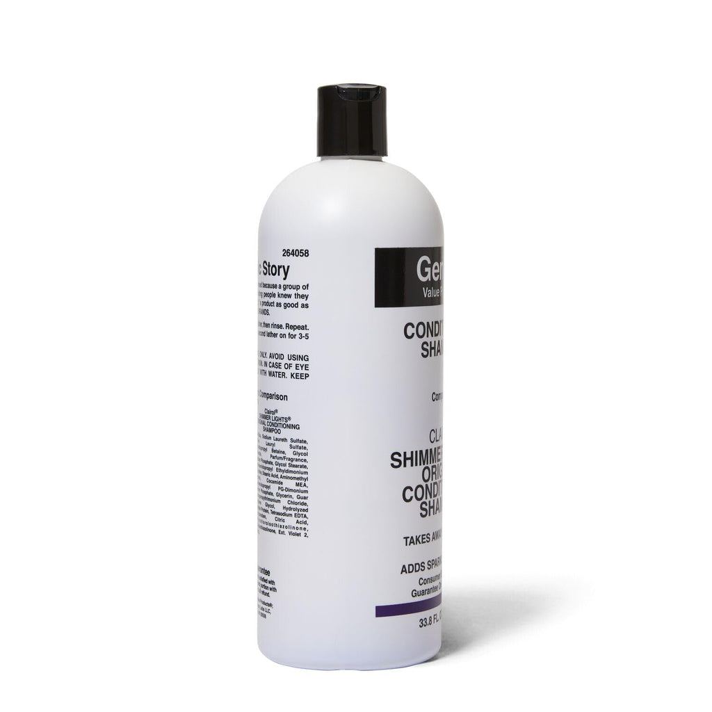 GVP Conditioning Purple Shampoo – Tones Brassiness, Brightens Highlights, Removes Yellow Tones (33.8 oz) | Generic Value Products