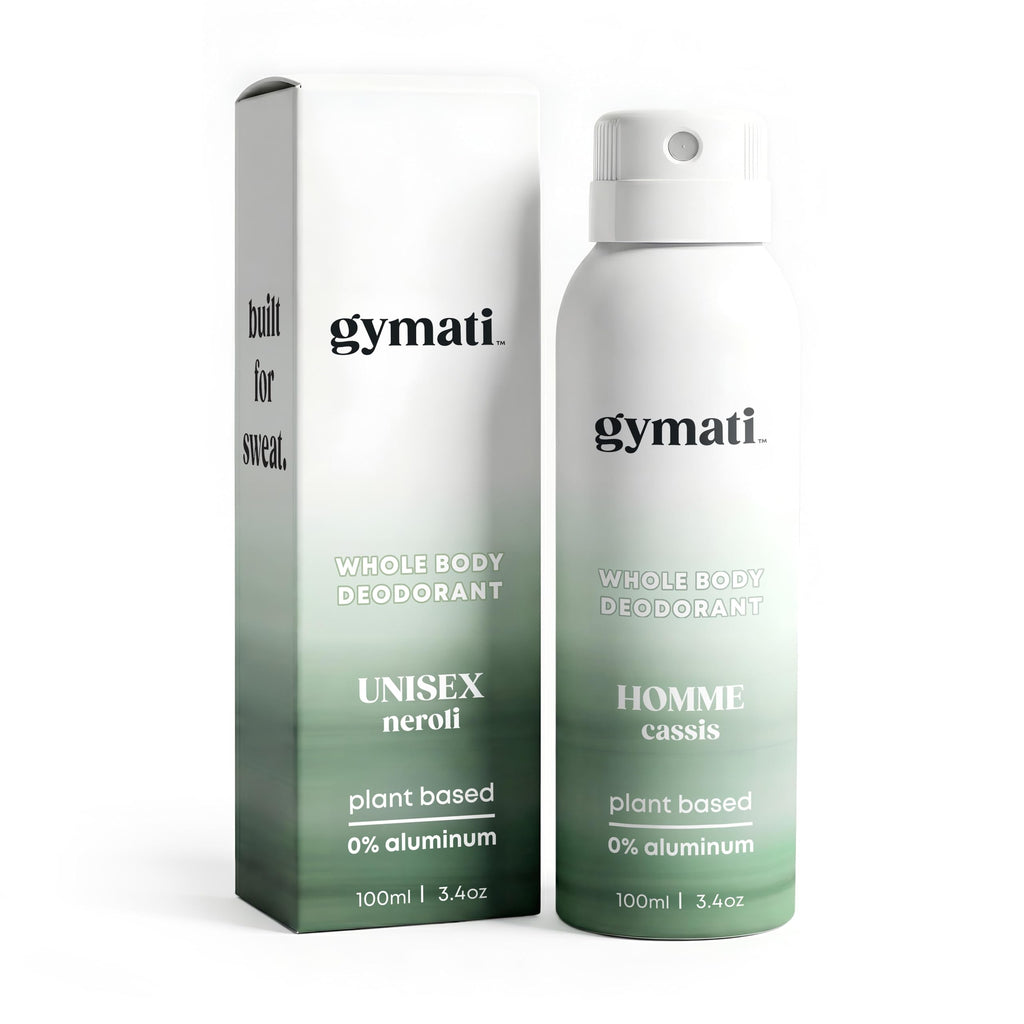 Gymati Natural Deodorant Body Spray for Men | Aluminum-Free, Plant-Based & Designer-Fragrance Inspired