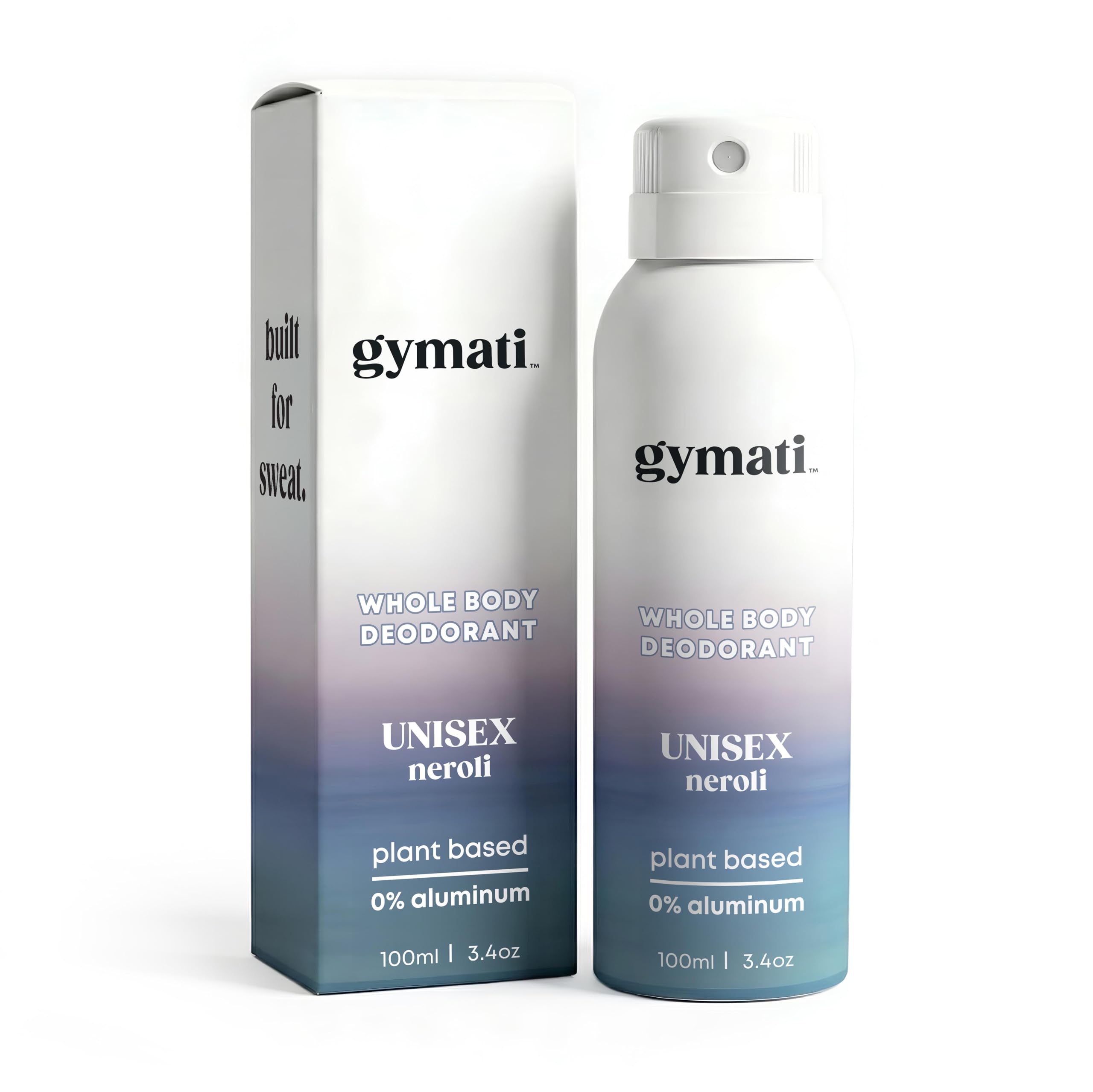 Gymati Natural Deodorant Body Spray – Aluminum-Free for Men & Women