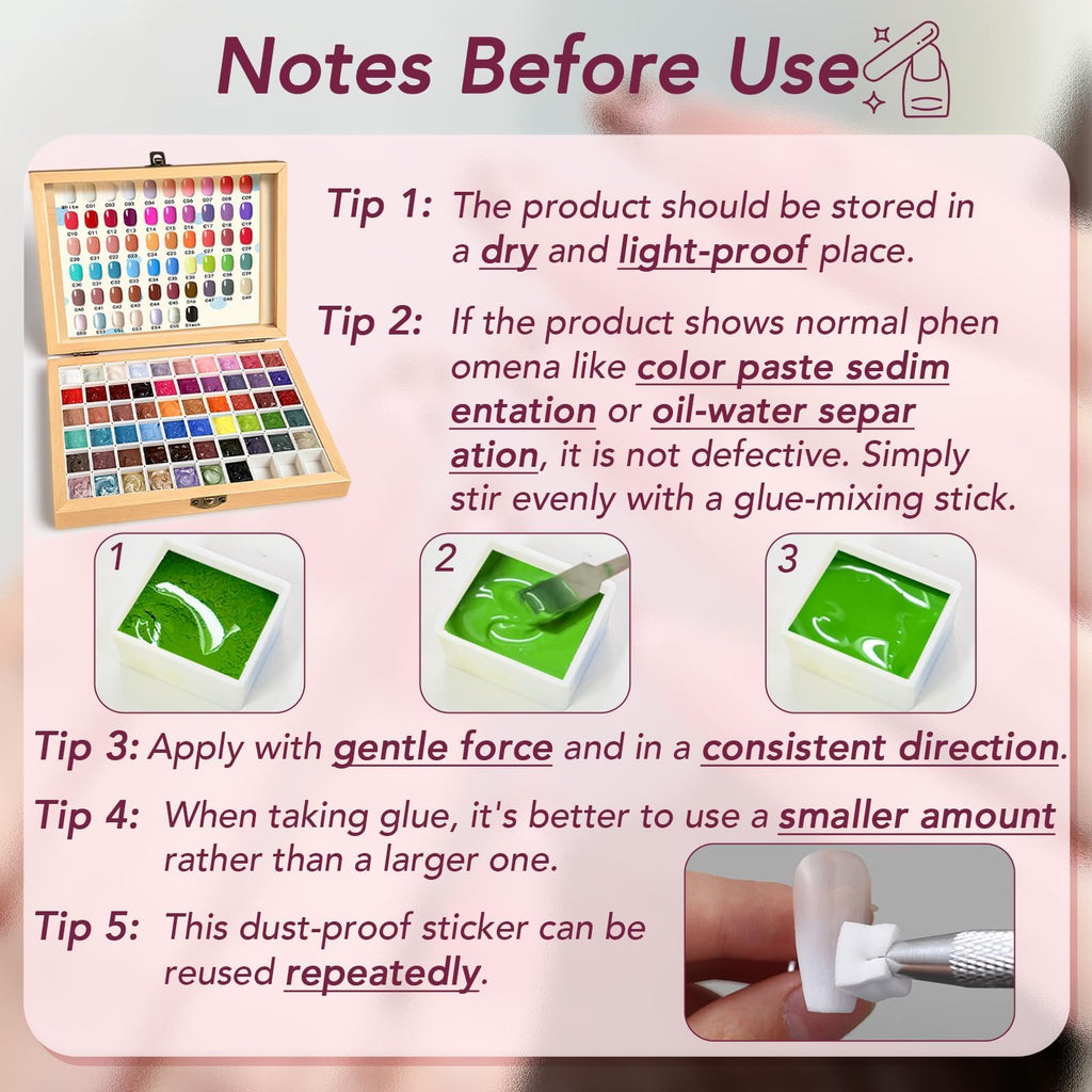 GZIXBDA Sponge Paint Patting Gel Polish Kit – 57 Colors for Ombre & French Manicure