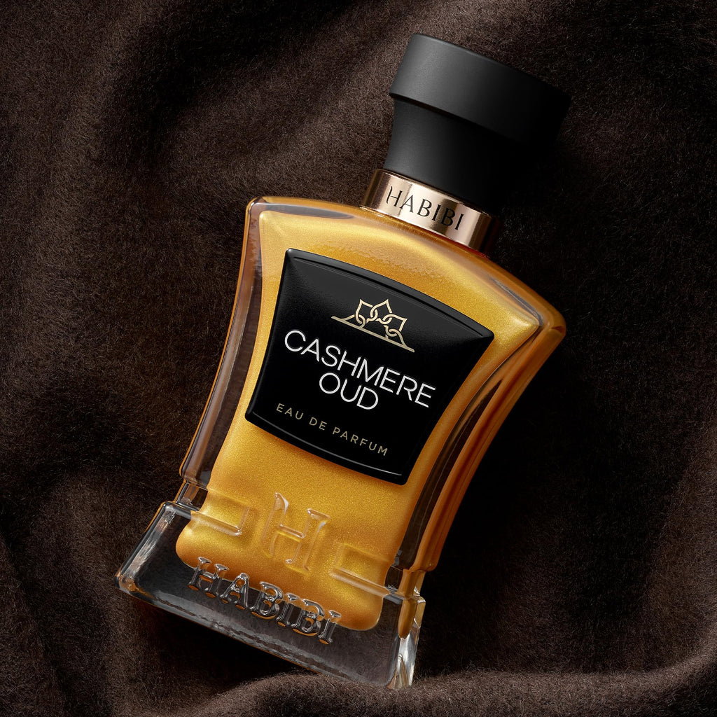 H HABIBI Cashmere Oud Perfume for Men – 75ml / 2.5 oz, Long-Lasting Arabian Cologne