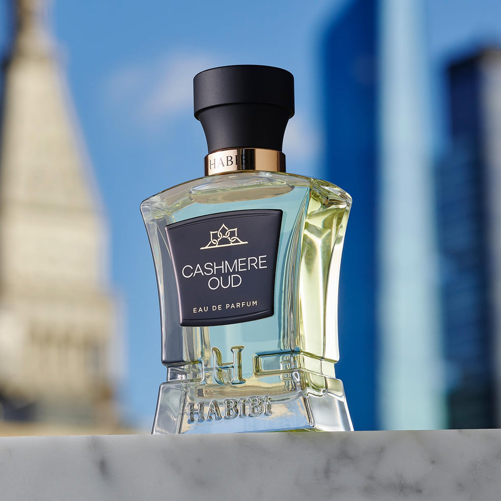 H HABIBI Cashmere Oud Perfume for Men – 75ml / 2.5 oz, Long-Lasting Arabian Cologne
