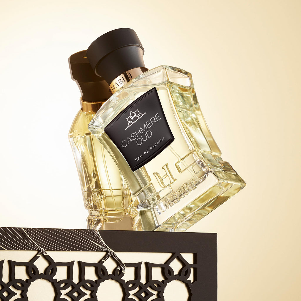 H HABIBI Cashmere Oud Perfume for Men – 75ml / 2.5 oz, Long-Lasting Arabian Cologne