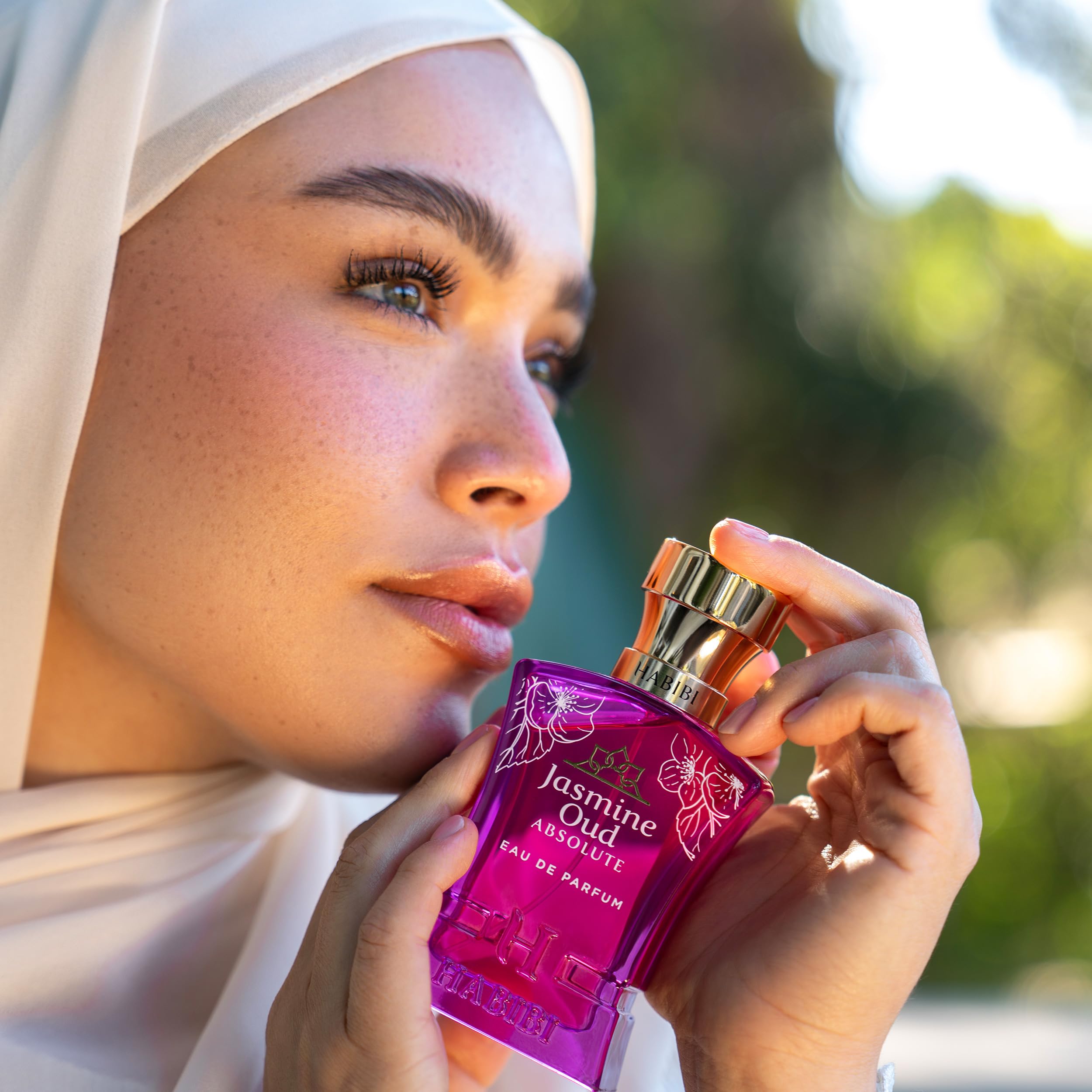 H HABIBI Jasmine Oud Absolute – Long-Lasting Arabian Perfume for Women, 75ml