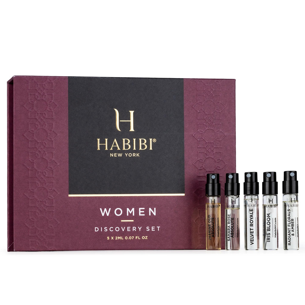 H HABIBI Women’s & Oud Collection Discovery Sample Set – Made in USA