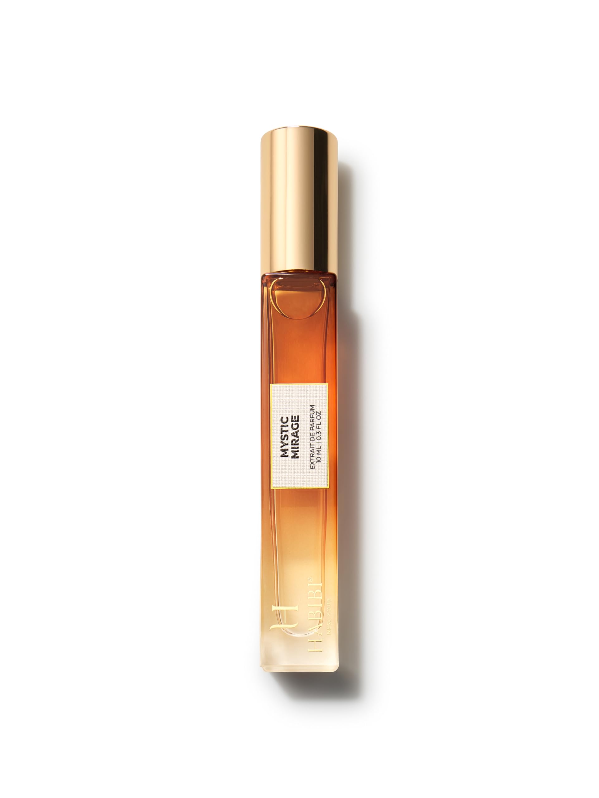 H HABIBI Mystic Mirage Extrait De Parfum – 10ml Travel Size Unisex Niche Scent with Leather Case