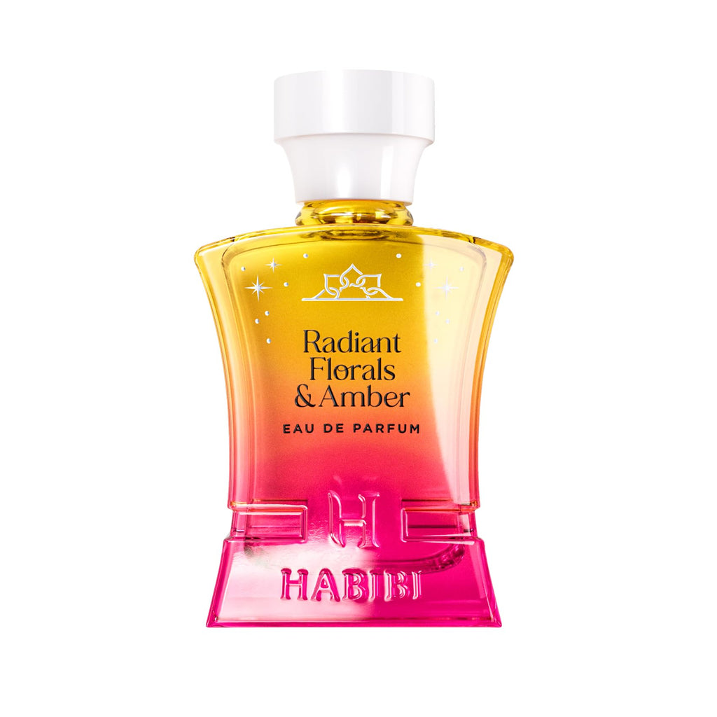 H HABIBI Radiant Florals & Amber Musk – Arabian Perfume for Women, 2.5 oz