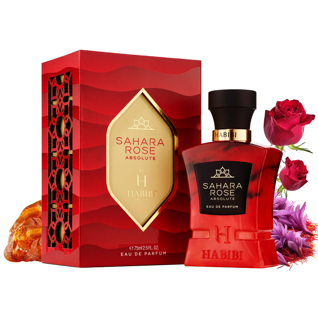 H HABIBI Sahara Rose for Men – 75 ml Long-Lasting Arabian Cologne