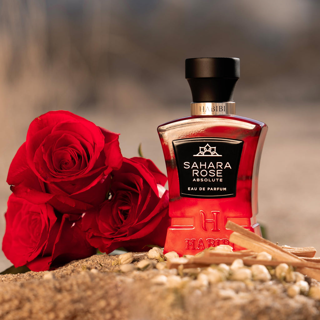 H HABIBI Sahara Rose for Men – 75 ml Long-Lasting Arabian Cologne
